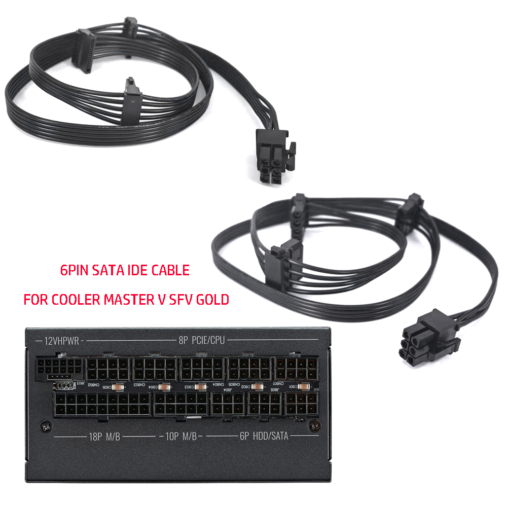 Sfx Modular Power Supply 850W Gold - 6PIN PCIE ZU 3 * SATA