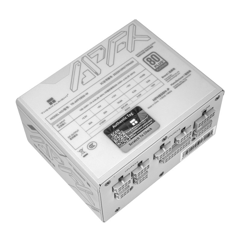 Thermalright TR-APFX850/1000-W – 1000W White Modular Power Supply Bewertung und Preis