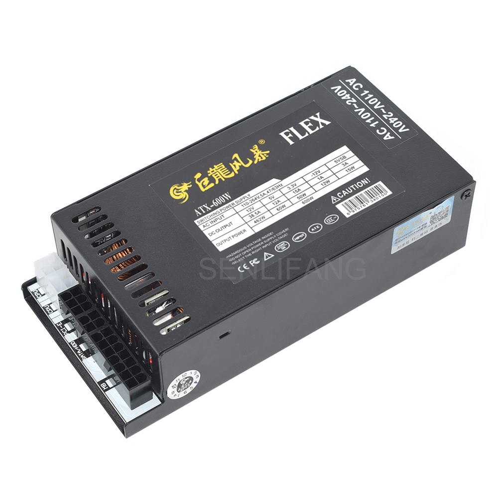 Neues PC-Netzteil 400 W 600 W  – Flex Atx Power Supply 600W 1U Bewertung und Preis